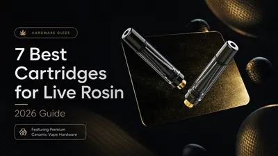 7 Best Cartridges for Live Rosin in 2026: Hardware Guide