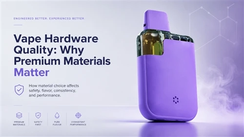 Vape Hardware Quality: Why Premium Materials Matter