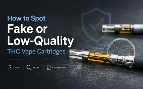 How to Spot Fake or Low-Quality THC Vape Cartridges [2026 Guide]