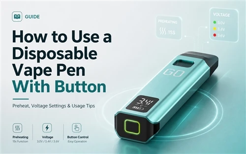 How to Use a Disposable Vape Pen With Button