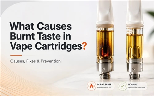 What Causes Burnt Taste in Vape Cartridges? Everything You Need to Know