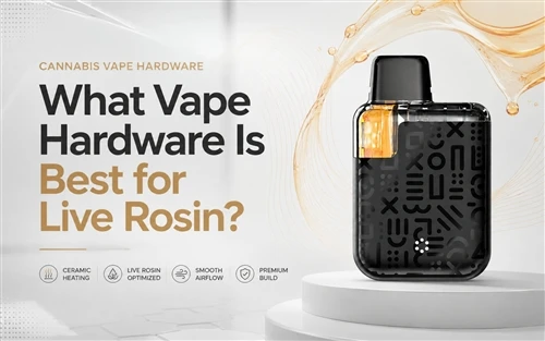 What Vape Hardware Is Best for Live Rosin? [ 2026 Guide]