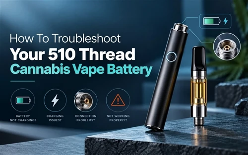 How To Troubleshoot Your 510 Thread Cannabis Vape Battery