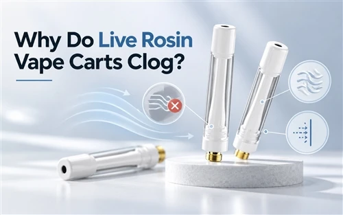 Why Do Live Rosin Vape Carts Clog?
