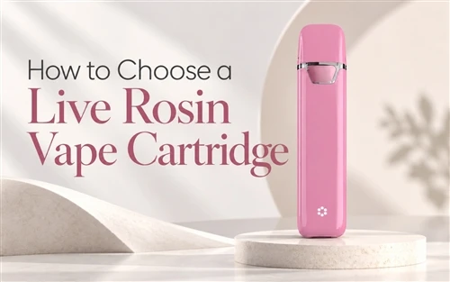 How to Choose a Live Rosin Vape Cartridge