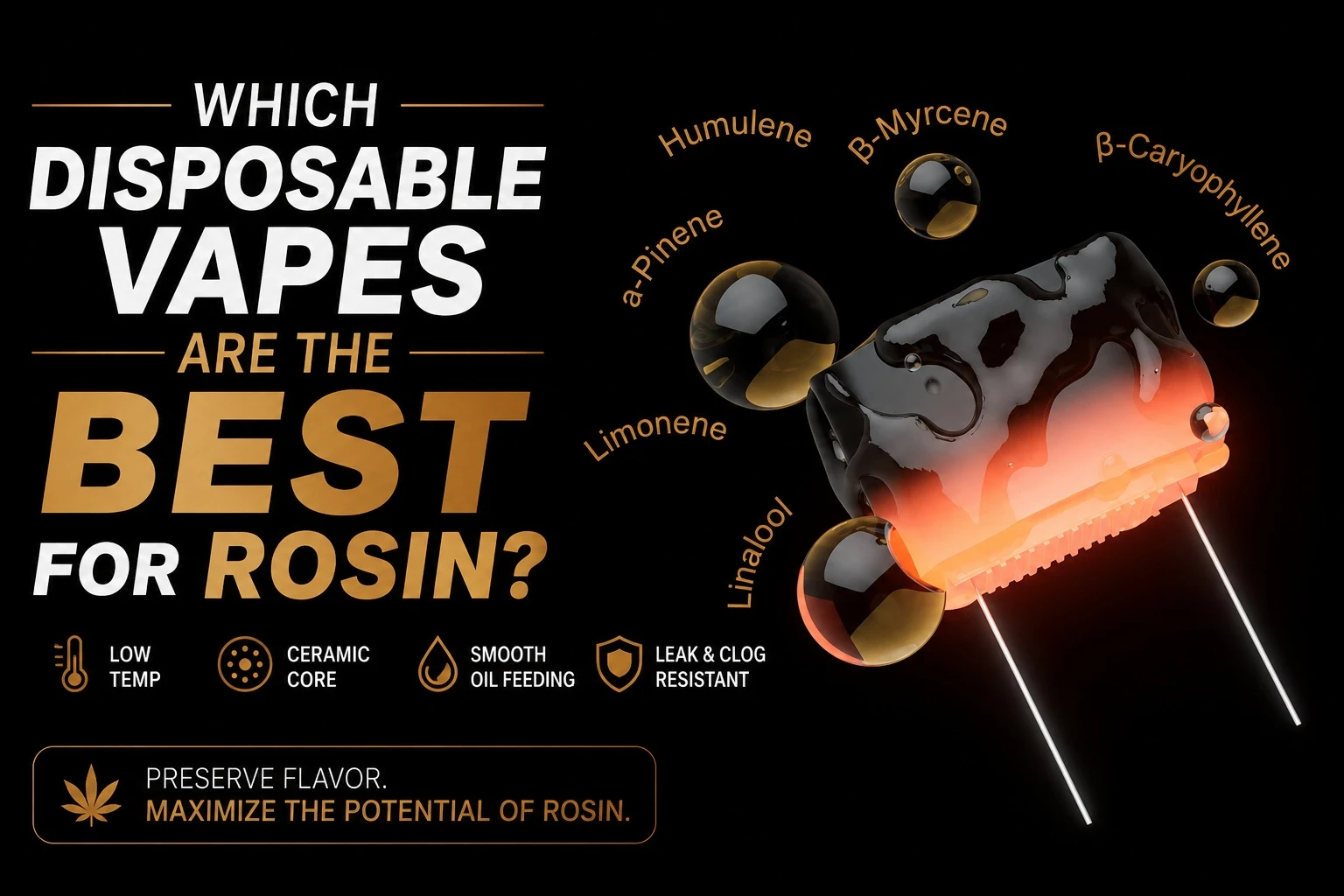Which Disposable Vapes Are The Best For Rosin? Which Disposable Vapes Are The Best For Rosin?