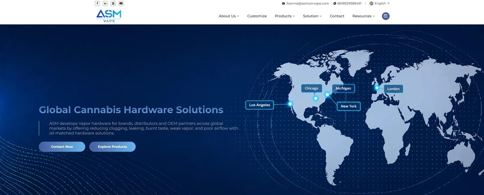 Vape Hardware manufacturer - ASM VAPE Vape Hardware manufacturer - ASM VAPE