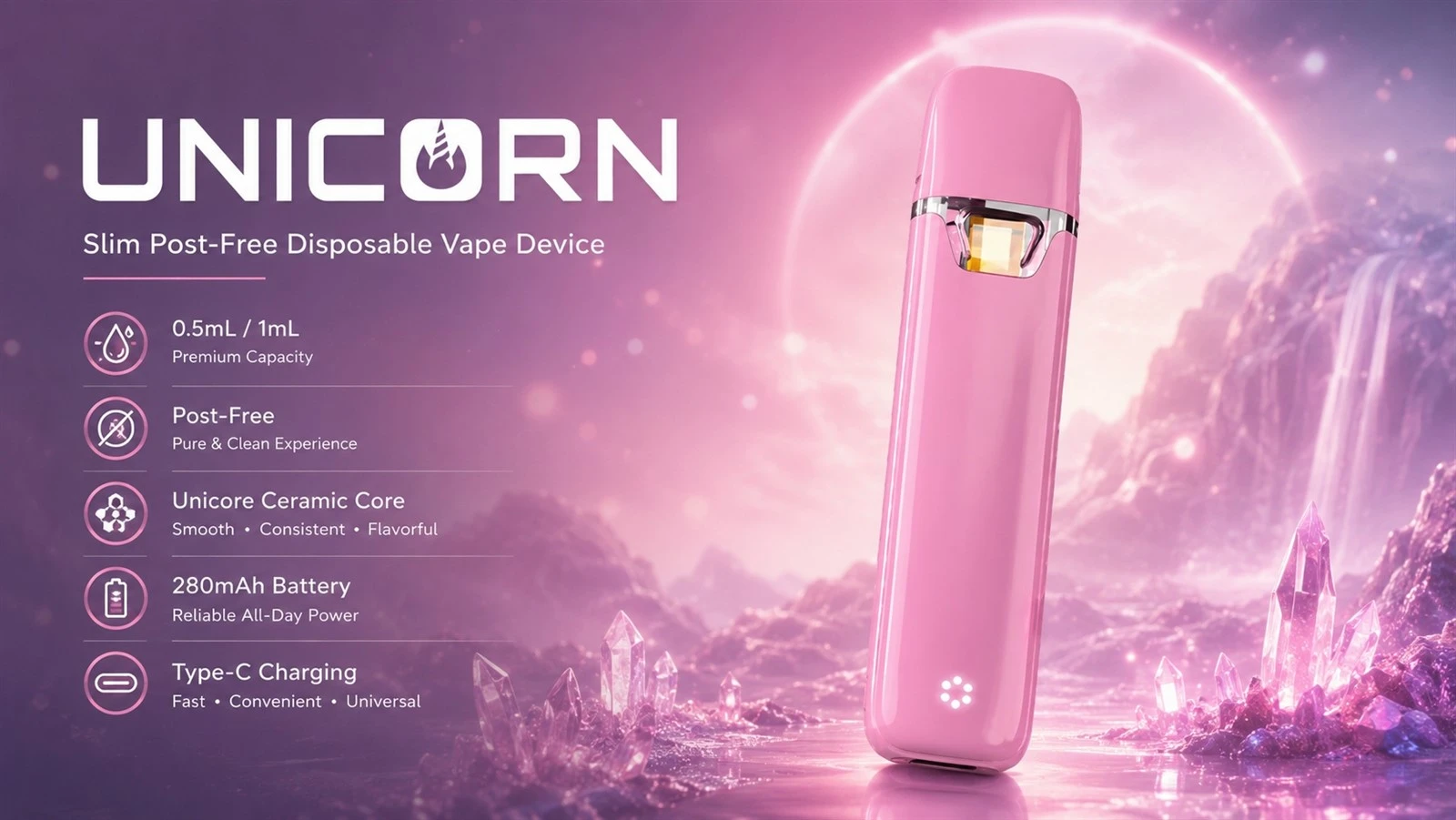 UNICORN | Postless Disposable Vape Pen UNICORN | Postless Disposable Vape Pen