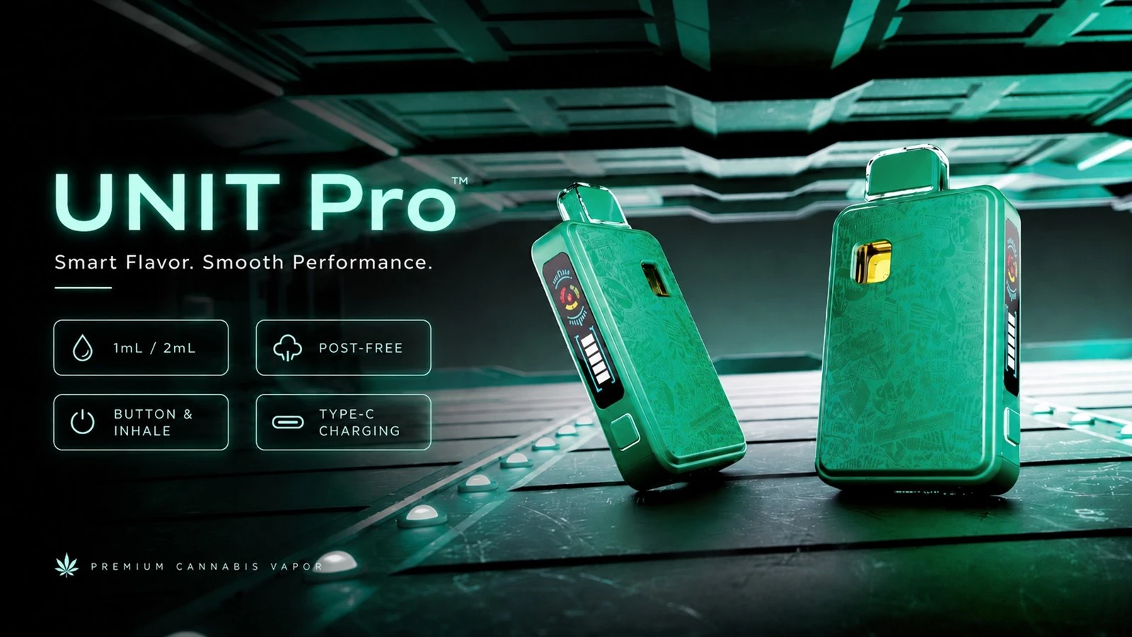UNIT Pro | Center Post-Free AIO Disposable Vape UNIT Pro | Center Post-Free AIO Disposable Vape