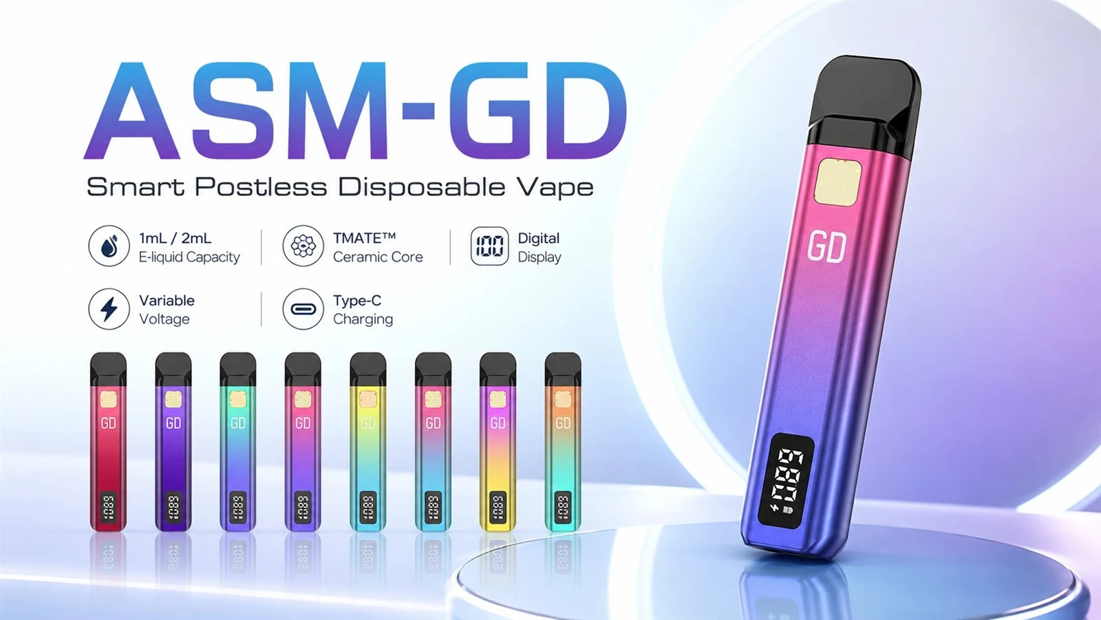 ASM-GD | Empty Disposable Vape Pen ASM-GD | Empty Disposable Vape Pen