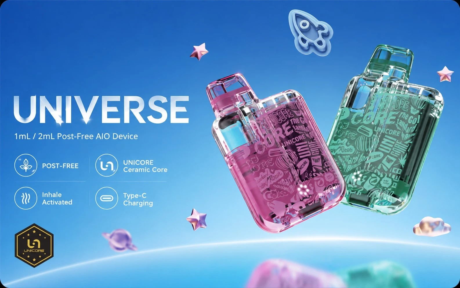 UNIVERSE | Mini Postless Disposable Vape UNIVERSE | Mini Postless Disposable Vape